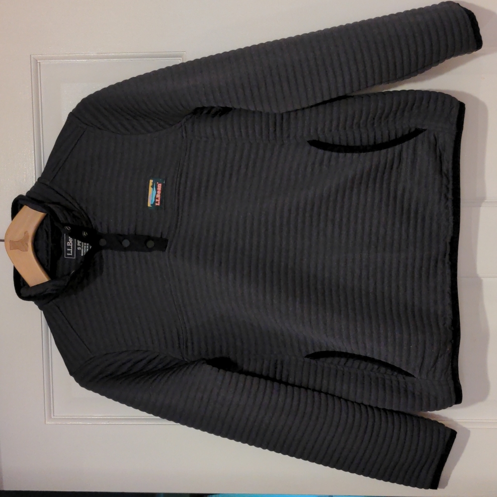 LL Bean Airlight Knit Pulllover, small petite